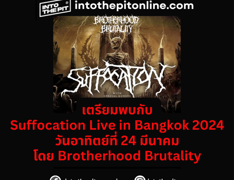 Suffocation Live in Bangkok 2024