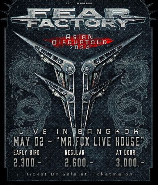 Fear Factory Live in Bangkok