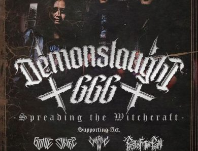 Demonslaught 666  Spreading the Witchcraft tour 2024!