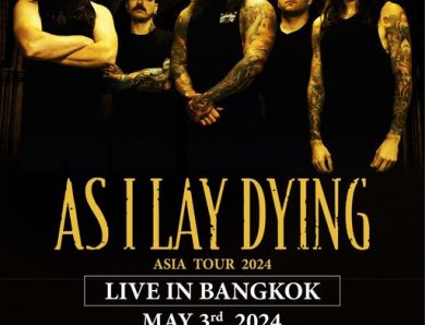 As I Lay Dying Live in Bangkok 2024